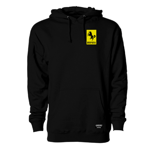 BORZOI HOODIE BLACK